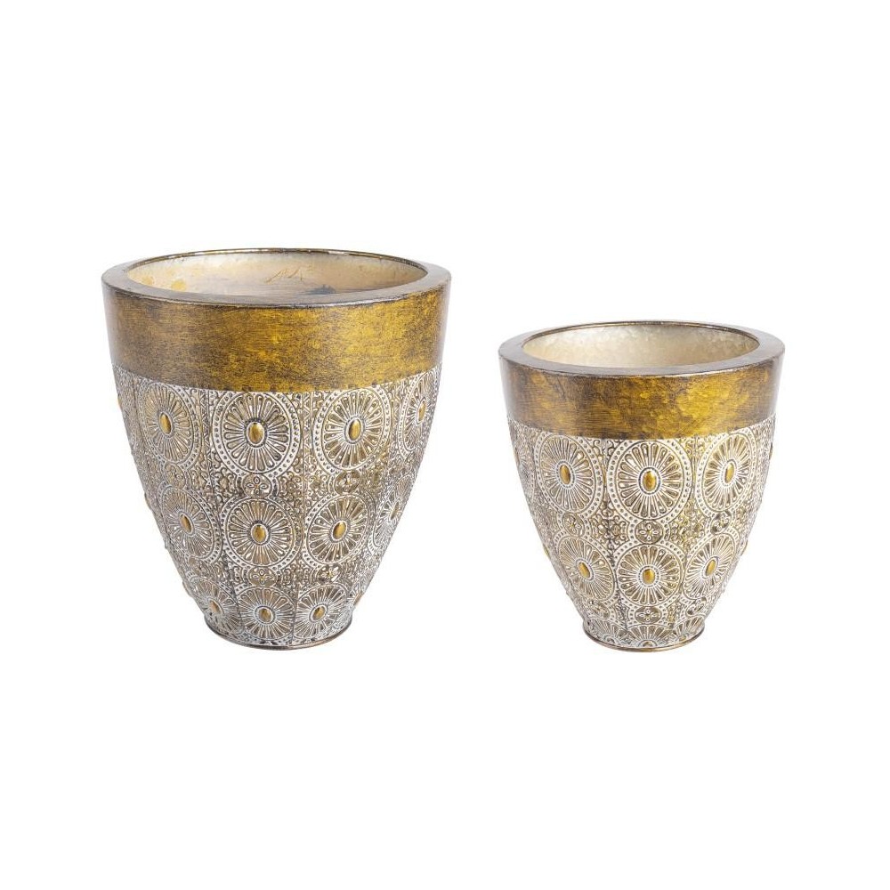 SET 2 PORTACANDELA ALADDIN BRU